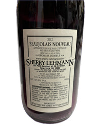 Georges Duboeuf Beaujolais Nouveau 2011 Sherry Lehmann Collection-$6K APR w/CoA! APR 57