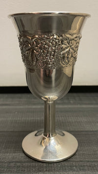 Masorett Israel 925 Silver Kiddush Cup Shabbat Judaica - $6K APR w/CoA APR57