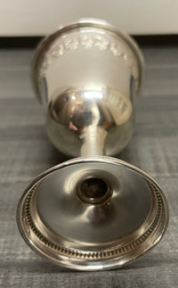 Vintage Hazorfim Sterling Silver Kiddush Cup Shabbat Judaica - $5K APR w/CoA APR57