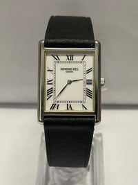 RAYMOND WEIL Beautiful Stainless Steel Tank-Style Unisex Watch - $3K APR w/ COA! APR57