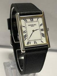 RAYMOND WEIL Beautiful Stainless Steel Tank-Style Unisex Watch - $3K APR w/ COA! APR57