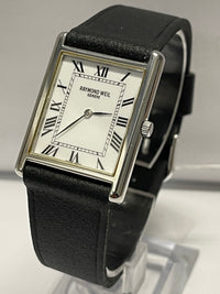 RAYMOND WEIL Beautiful Stainless Steel Tank-Style Unisex Watch - $3K APR w/ COA! APR57