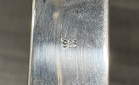 Vintage 925 Sterling Mezuzah Case Judaica - $4K APR w/CoA APR57