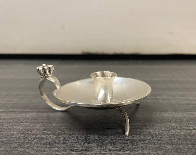 C. 1950’s DG Denmark Sterling Taper Candle Holder - $5K APR w/CoA APR57