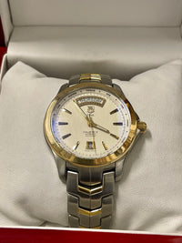 Tag Heuer Link Calibre 5 Automatic 18K YG & SS Men's Wristwatch - $13K APR w/COA APR 57