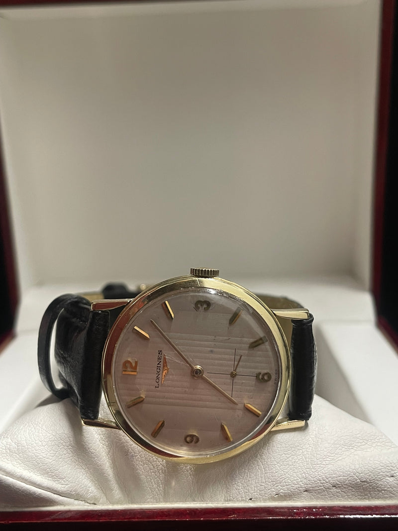 Longines Vintage 1940s Watch, Solid Yellow Gold, Elegant Design- $8K APPRAISAL & CERTIFICATE OF AUTHENTICITY APR57