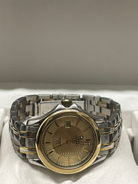 Omega Lady Seamaster 18K Gold & Steel Watch, Two-Tone Dial, - $10K APR w/ COA!!! APR57