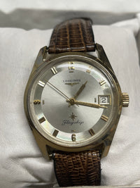 Longines Gold-Tone Men’s Watch, Sunburst Dial, Vintage Lizard- $6K APR w/ COA!!! APR57