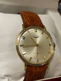 Longines: Solid Yellow Gold Watch, Unisex, Off-White Dial,  - $8K APR w/ COA!!!! APR57