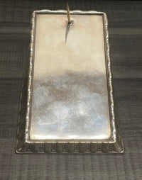 Antique 1887 Tiffany & Co. Silver Plated Notepad Holder - $15K APR w/CoA APR57