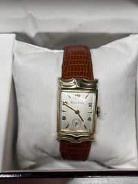 BULOVA Incredibly Beautiful Vintage 1940's 14k YG Men's Watch- $15K APR w/ COA!! APR 57