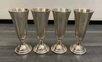 Four Antique Cartier Sterling Silver Cordial Liquor Shot Cups - $8K APR w/CoA APR57