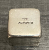 2005 Asprey London Solid Sterling Silver Pill Box - $2K APR w/CoA APR57