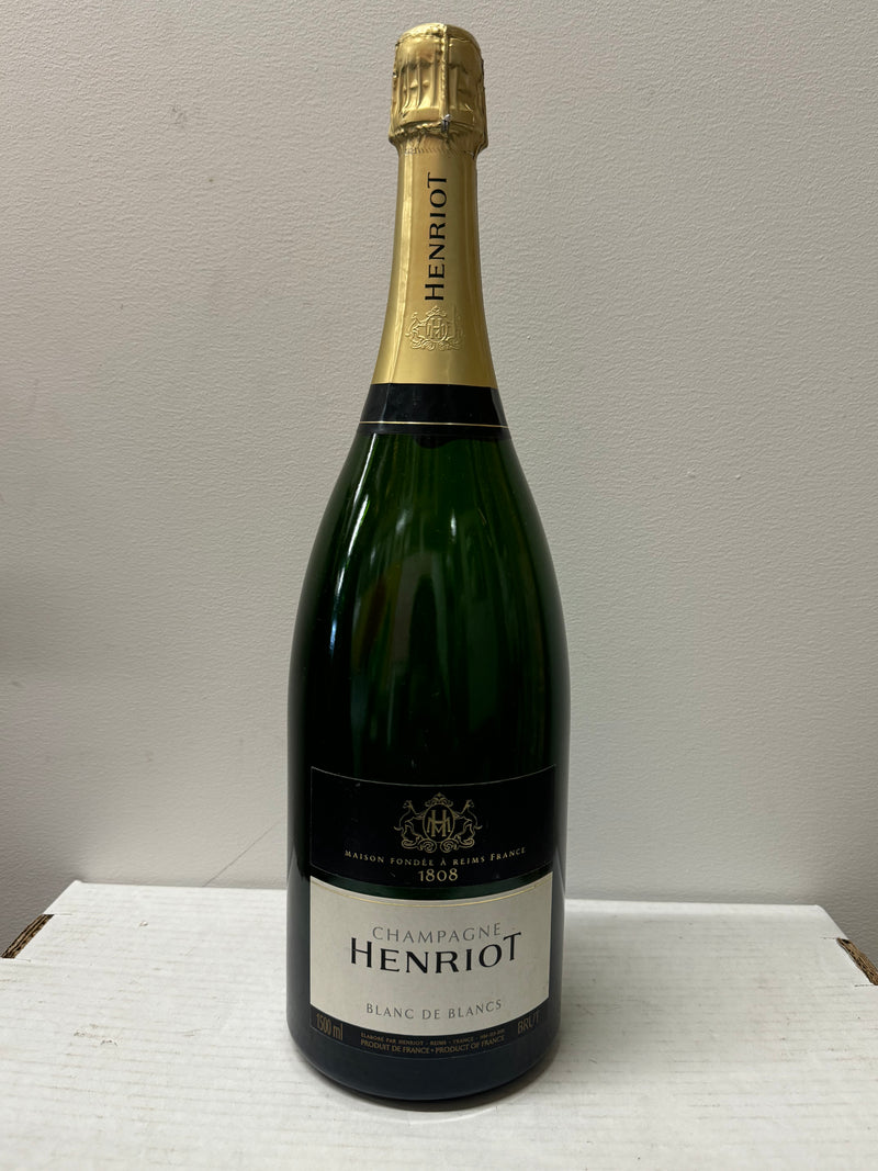 Rare Henriot Champagne Blanc de Blancs 1.5L from Sherry Lehmann - $6K APR w/CoA APR 57