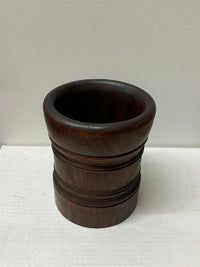 Lingnum Vitae Mortar 1880s from Sherry Lehmann's Collection - $20K APR w/CoA APR 57