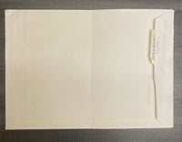 C.1980’s Yves Saint Laurent Fashion Drawing With Envelope - $20K APR w/CoA APR57