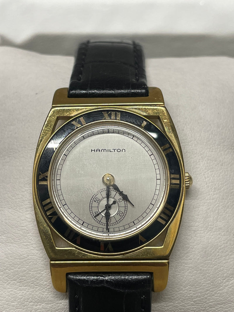 Hamilton Limited Edition Vintage 1920s Gold Watch 18KGold Plated-$7K APR w/ COA! APR57