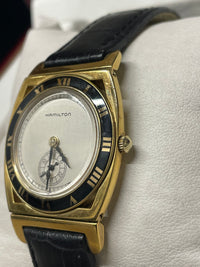 Hamilton Limited Edition Vintage 1920s Gold Watch 18KGold Plated-$7K APR w/ COA! APR57