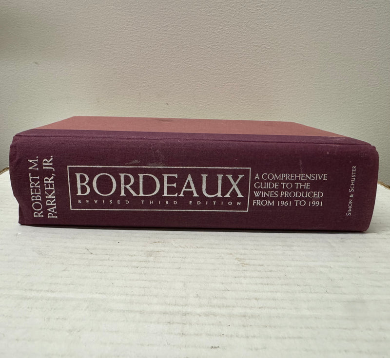 Robert M. Parker Jr. "Bordeaux" 3rd Edition from 1961 to 1991 - $3K APR w/CoA APR 57