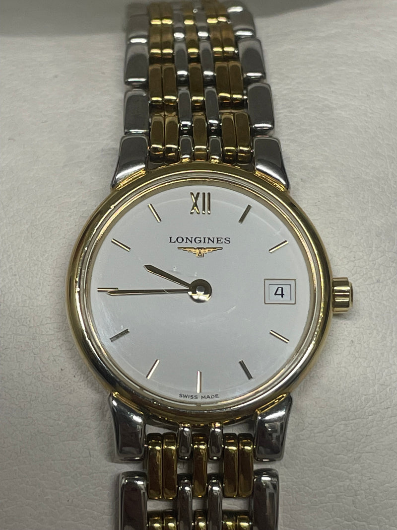 Longines Gold and Stainless Steel Watch with  Off White  Dial- $5KAPR w/ COA!!!! APR57