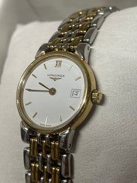 Longines Gold and Stainless Steel Watch with  Off White  Dial- $5KAPR w/ COA!!!! APR57