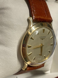 Longines 10K Gold-Filled Watch with Unique Curved Lugs, Gift - $7K APR w/ COA!!! APR57