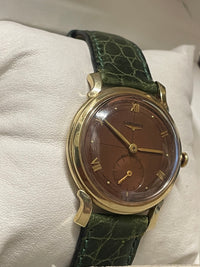 Longines Swiss Vintage 1940s Unisex Gold Watch with Rose Dial - $13K APR w/ COA! APR57