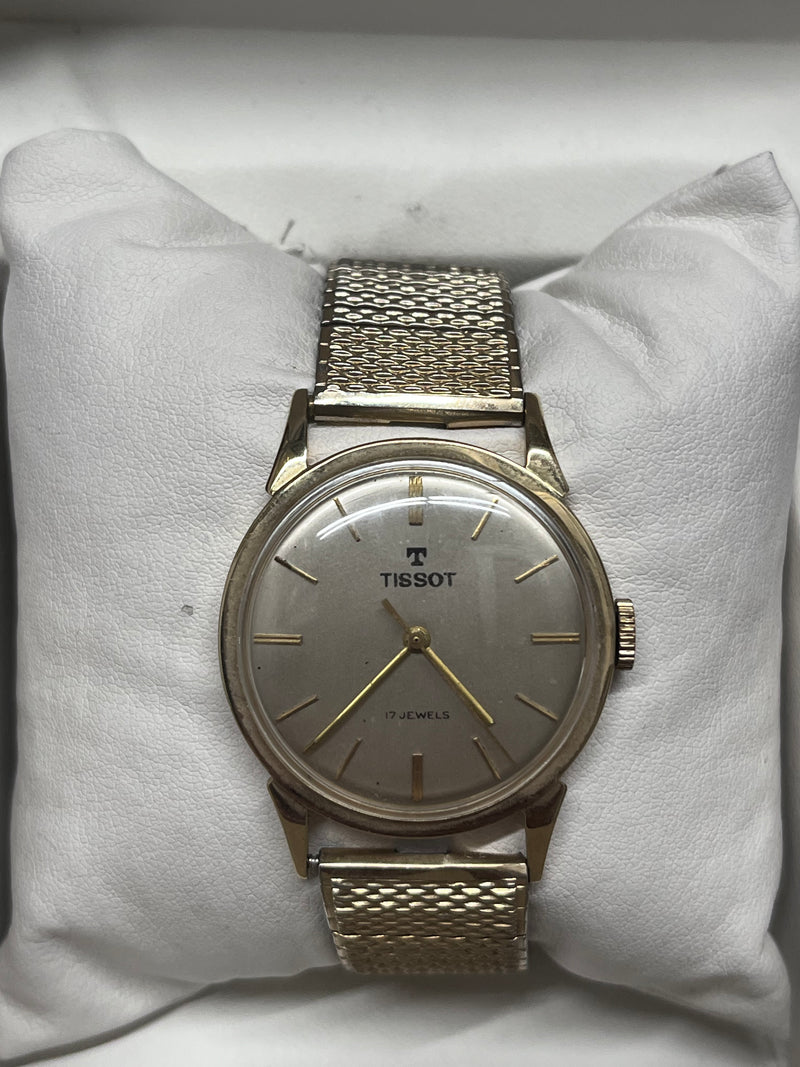 TISSOT Beautiful & Rare 1950s One Of A Kind Men's Wristwatch- $10K APR w/ COA!!! APR 57