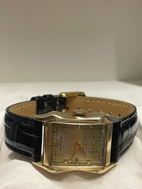 Hamilton Vintage 1940s 10K GF Cushion Case Watch, Rare Design- $6.5K APR w/ COA! APR57