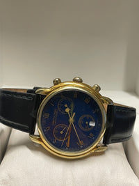 Hamilton Gold-Tone Men's Chronograph Watch with Blue Dial - $4K APR w/ COA! APR57