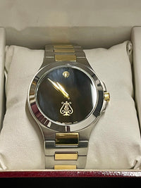 Movado Museum Rare Lancaster School of Music Emblem Men's Watch - $10K APR w/COA APR 57