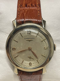 Longines Vintage 1940s Gold-Filled Watch, Off-White Dial,Large - $8K APR w/ COA! APR57