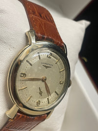 Longines Vintage 1940s Gold-Filled Watch, Off-White Dial,Large - $8K APR w/ COA! APR57