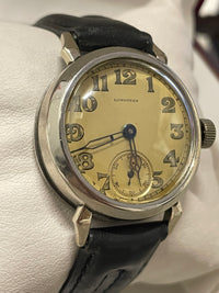 Longines Vintage 1920s  Unisex Military Watch Stainless Steel - $10K APR w/ COA! APR57