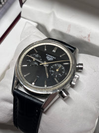 TAG HEUER CARRERA Unique, Rare Vintage 1960s Men's Wristwatch  - $20K APR w/ COA APR 57