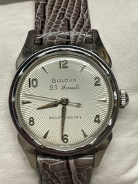 Bulova Vintage 1950s Watch  - Stainless Steel, Sunburst Dial,  - $7K APR w/ COA! APR57