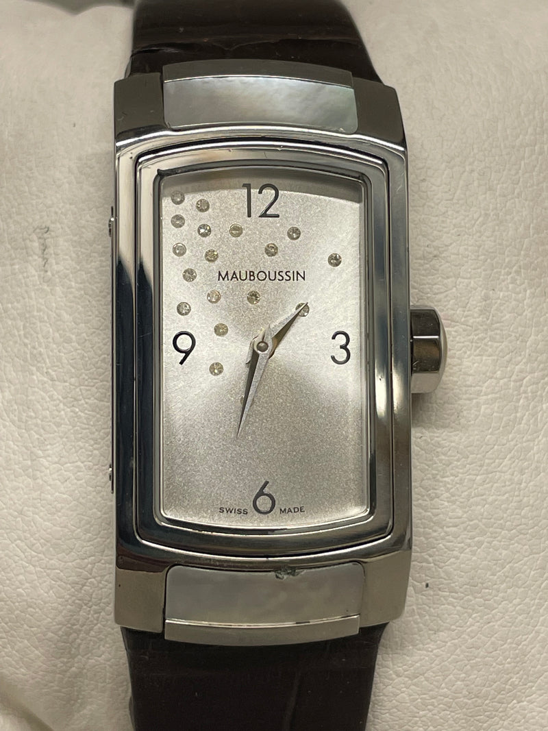 Lady Montblanc Limited Edition Reverso Watch - Platinum Dial, - $6K APR w/ COA!! APR57