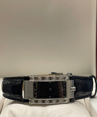 Movado Stainless Steel Watch with Diamonds and Black Dial - $13K APR w/ COA!!!!! APR57