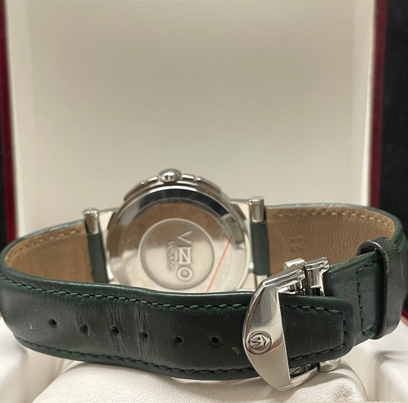 Movado Wristwatch Jumbo  Edition Chronograph with Green Strap -  $8K APR w/ COA! APR57