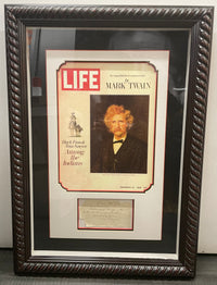 Handwritten Signed Letter S.L. Clemens (Mark Twain) & Life Magazine Cover - $60K APR w/CoA APR57