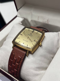 HAMILTON Beautiful 18K YG Unique c. 1950s' Men's Wristwatch - $13K APR w/ COA!!! APR 57