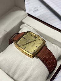 HAMILTON Beautiful 18K YG Unique c. 1950s' Men's Wristwatch - $13K APR w/ COA!!! APR 57