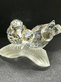 Swarovski 1989 Annual Edition "Armour"- The Turtledoves Crystal - $2K APR w/ CoA APR 57