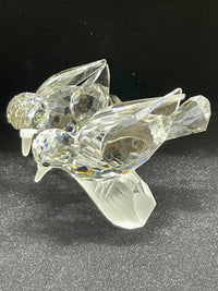 Swarovski 1989 Annual Edition "Armour"- The Turtledoves Crystal - $2K APR w/ CoA APR 57