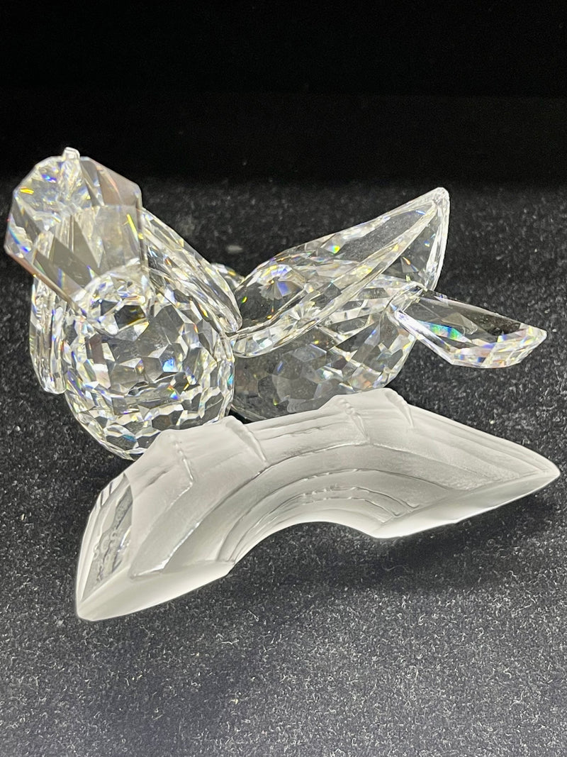 Swarovski 1989 Annual Edition "Armour"- The Turtledoves Crystal - $2K APR w/ CoA APR 57