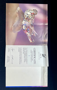 Swarovski 1989 Annual Edition "Armour"- The Turtledoves Crystal - $2K APR w/ CoA APR 57