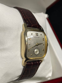 Hamilton Vintage 1940s 10K Gold Filled Watch, Cushion Shape Dial- $7K APR w/COA! APR57