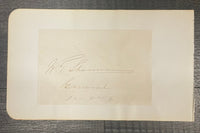 1876 Civil War William Tecumseh Sherman Autograph - $5K APR w/CoA APR57