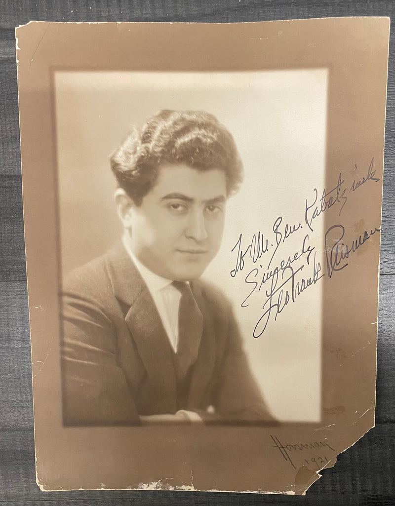 C. 1921 Leo F. Reisman Signed Photograph - $3K APR w/CoA APR57