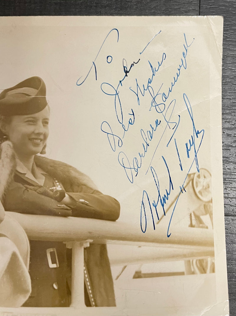 C. 1940’s Barbara Stanwyck And Robert Taylor Signed Photo - $20K APR w/CoA APR57